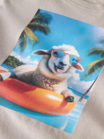 NAME IT T-shirt Voto Chateau Gray